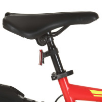 Miniatyr av produktbild för Mountainbike 21 växlar 26-tums däck 49 cm röd