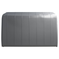 Miniatyr av produktbild för Förvaringstält 370x370 cm stål grå