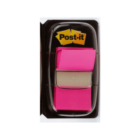 Produktbild för Index POST-IT 25,4x43,2mm cerise 50/fp