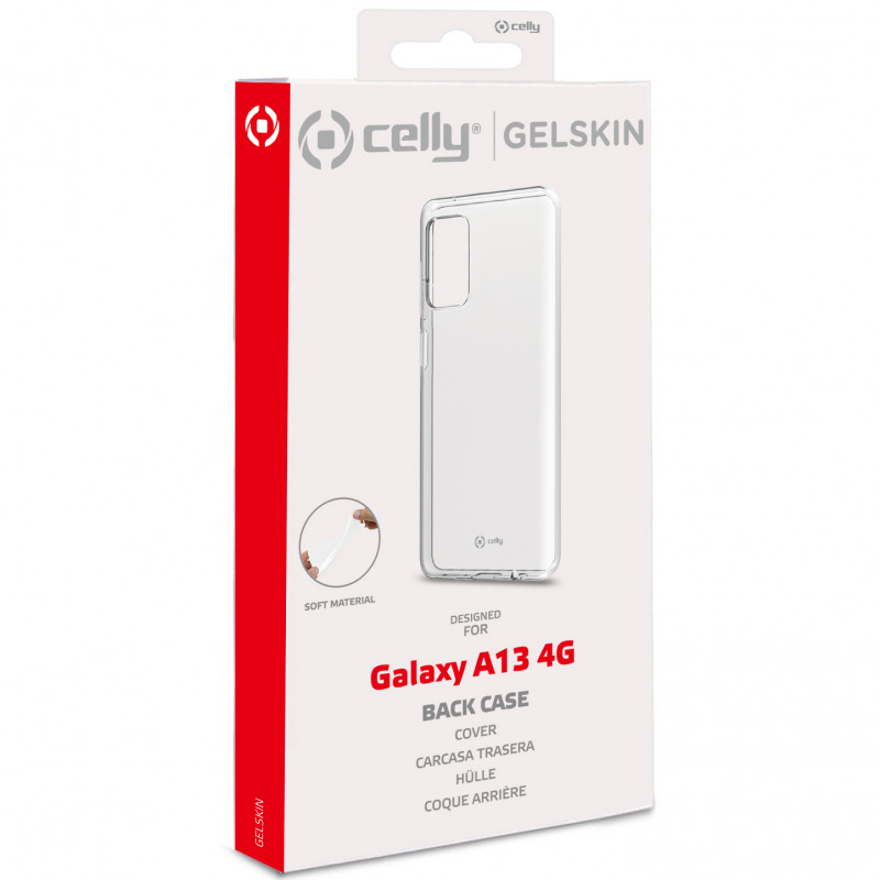 Produktbild för Gelskin TPU Cover Galaxy A13 4G SM-A135F Tran