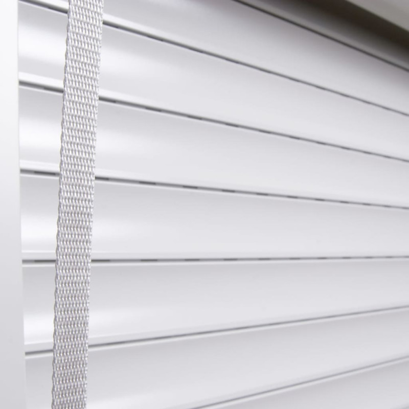 Produktbild för Rulljalusi aluminium 100x100 cm vit