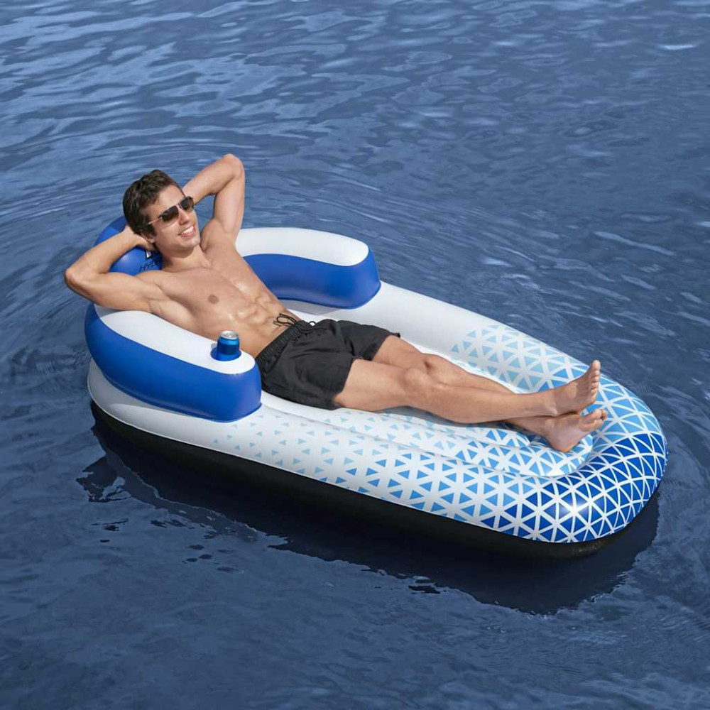 Produktbild för Bestway Hydro Force Badmadrass 183x97 cm blå