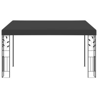 Produktbild för Väggmonterad paviljong 4x3x2,5 m antracit