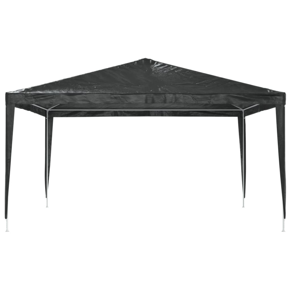 Produktbild för Professionellt partytält 4x4 m antracit 90 g/m²