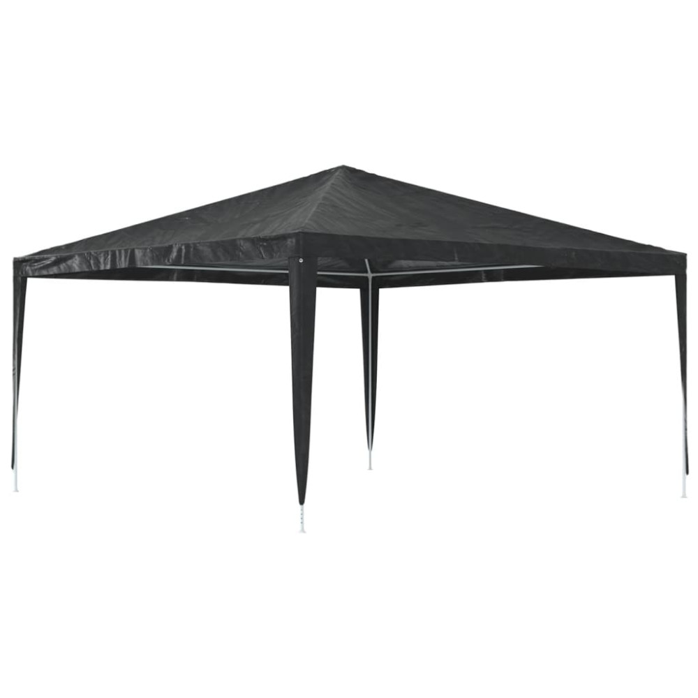 Produktbild för Professionellt partytält 4x4 m antracit 90 g/m²