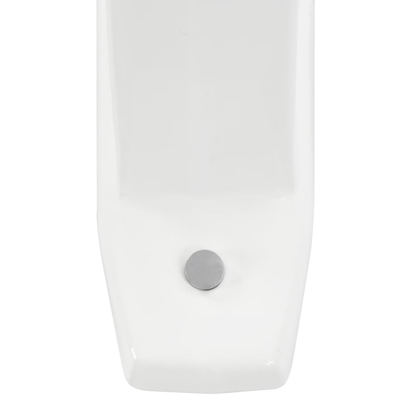 Produktbild för Skiljevägg för urinal keramik vit