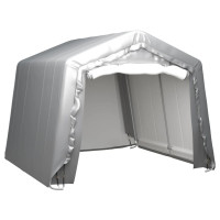 Miniatyr av produktbild för Förvaringstält 300x300 cm stål grå