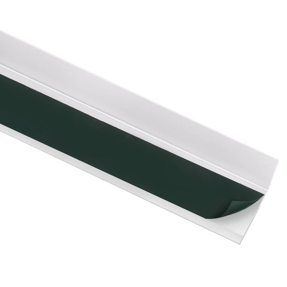 Produktbild för Trappnäsor i L-form 5 st aluminium 100 cm silver