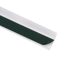 Produktbild för Trappnäsor i L-form 5 st aluminium 100 cm silver