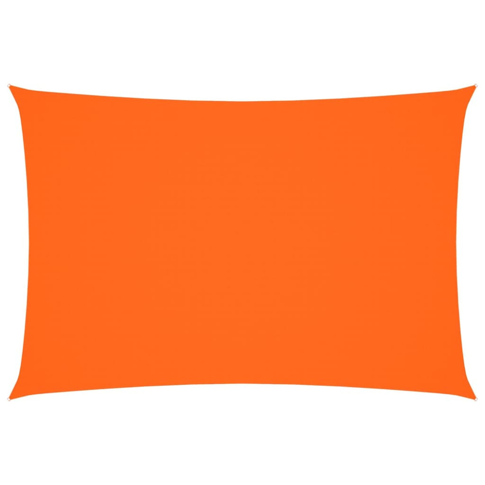 Produktbild för Solsegel oxfordtyg rektangulärt 2,5x4,5 m orange