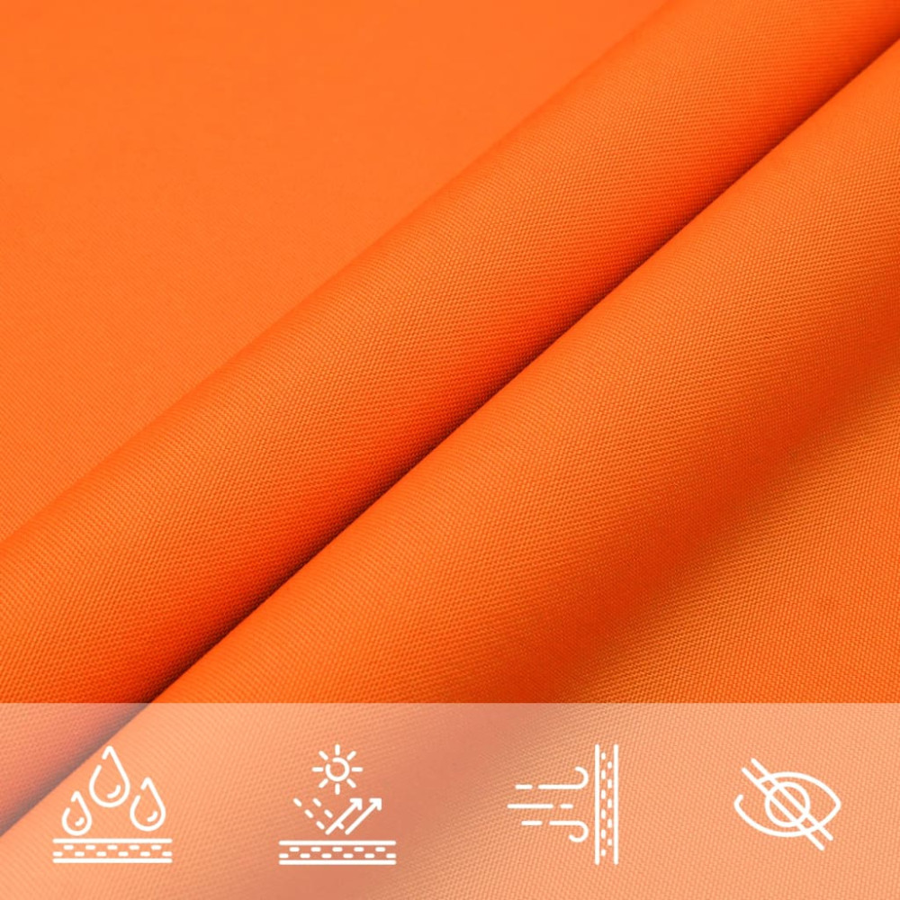 Produktbild för Solsegel oxfordtyg rektangulärt 2,5x4,5 m orange