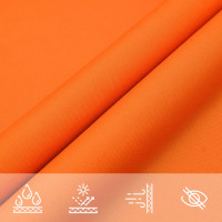 Produktbild för Solsegel oxfordtyg rektangulärt 2,5x4,5 m orange