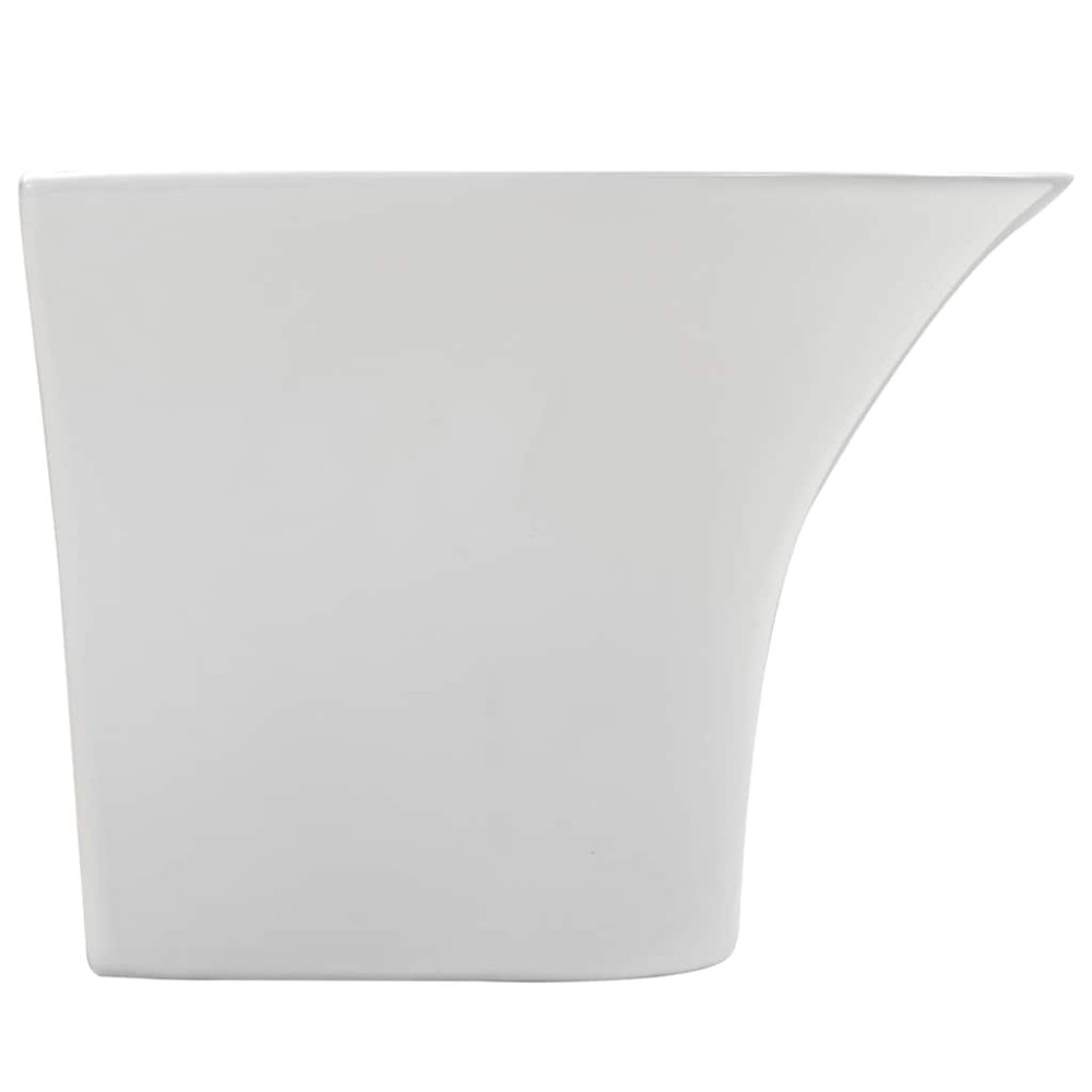 Produktbild för Handfat Vit 47 x 45 x 37 cm Glaserad keramik
