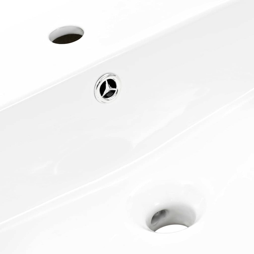 Produktbild för Handfat Vit 47 x 45 x 37 cm Glaserad keramik
