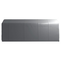 Miniatyr av produktbild för Förvaringstält 300x600 cm stål grå