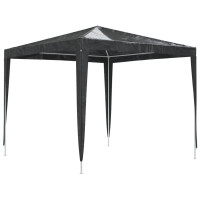 Produktbild för Professionellt partytält 2,5x2,5 m antracit 90 g/m²