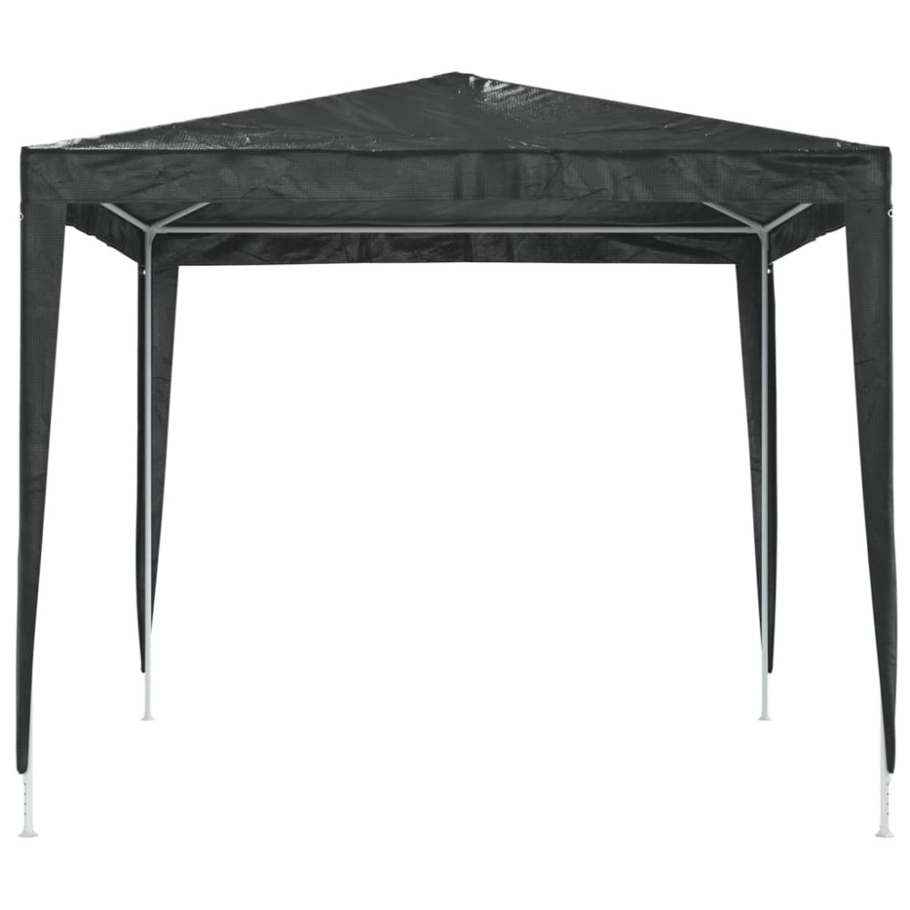 Produktbild för Professionellt partytält 2,5x2,5 m antracit 90 g/m²