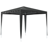 Produktbild för Professionellt partytält 2,5x2,5 m antracit 90 g/m²
