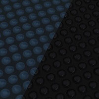 Produktbild för Värmeduk för pool PE 500x300 cm svart och blå