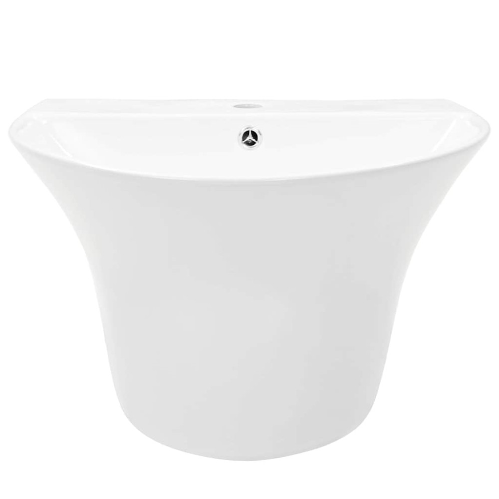 Produktbild för Handfat Vit 56 x 48 x 42 cm Glaserad keramik