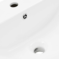 Produktbild för Handfat Vit 56 x 48 x 42 cm Glaserad keramik