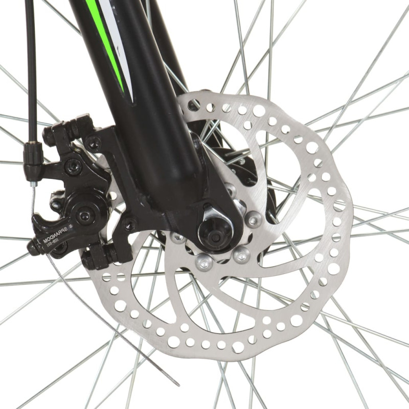 Produktbild för Mountainbike 21 växlar 26-tums däck 46 cm svart