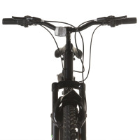 Miniatyr av produktbild för Mountainbike 21 växlar 26-tums däck 46 cm svart