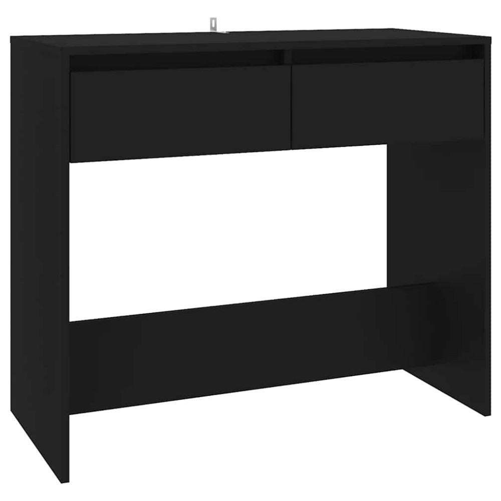 Produktbild för Konsolbord svart 89x41x76,5 cm konstruerat trä