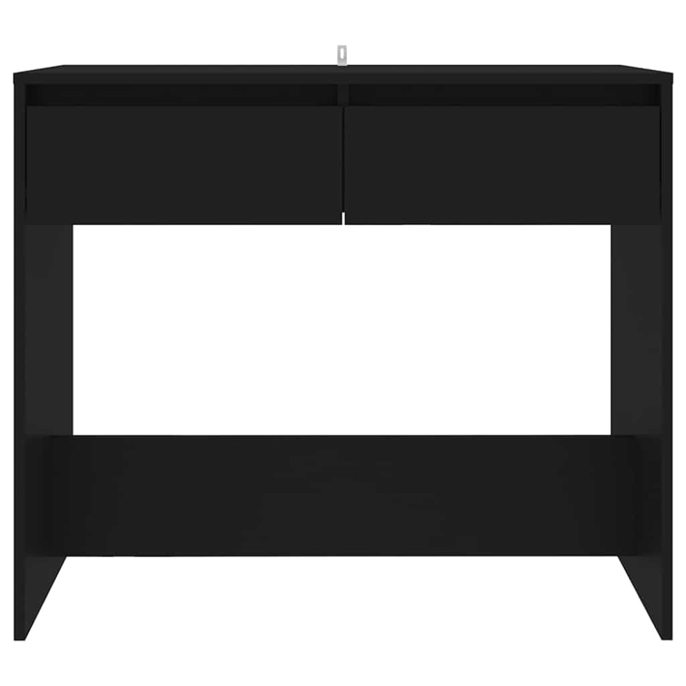 Produktbild för Konsolbord svart 89x41x76,5 cm konstruerat trä