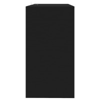 Produktbild för Konsolbord svart 89x41x76,5 cm konstruerat trä