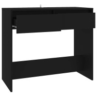 Produktbild för Konsolbord svart 89x41x76,5 cm konstruerat trä