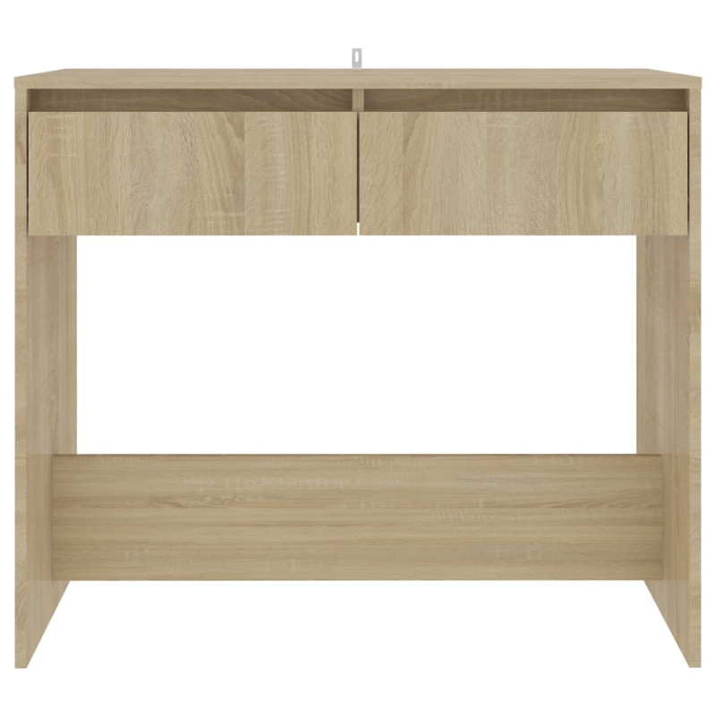 Produktbild för Avlastningsbord sonoma ek 89x41x76,5 cm konstruerat trä