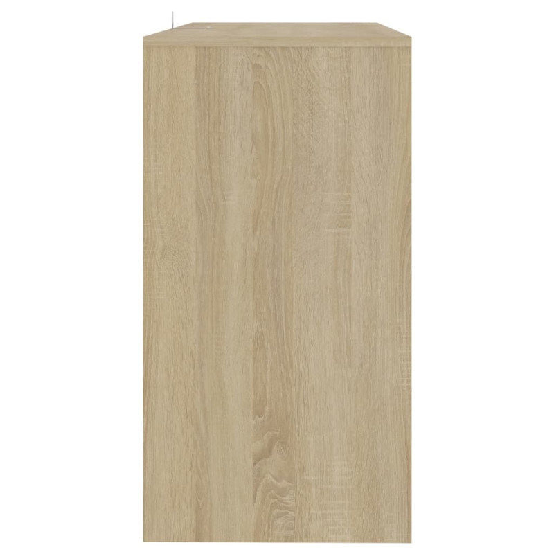 Produktbild för Avlastningsbord sonoma ek 89x41x76,5 cm konstruerat trä