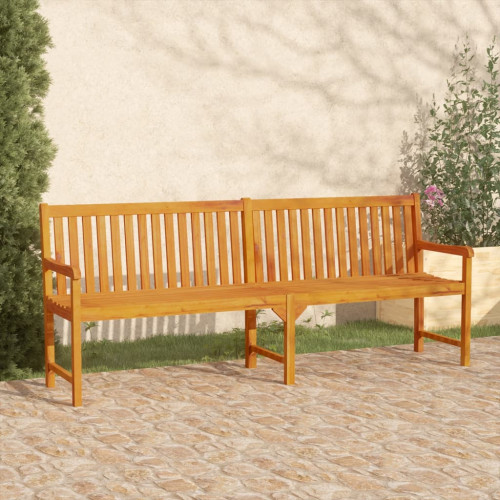 vidaXL Trädgårdsbänkar 1-Antal sittplatser 219 x 55,5 x 90 cm