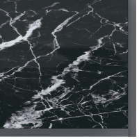 Produktbild för Konsolbord svart 140x35x75,5 cm härdat glas