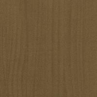 Produktbild för Bokhylla honungsbrun 80x35x71 cm massiv furu