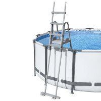 Produktbild för Bestway Poolstege Flowclear 4 steg 132 cm