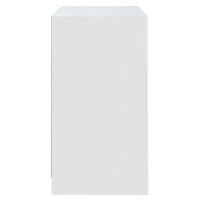 Miniatyr av produktbild för Skänk vit 70x41x75 cm spånskiva