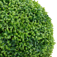 Produktbild för Konstväxt buxbom bollformad med kruka 71 cm grön