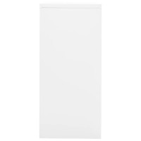 Miniatyr av produktbild för Dokumentskåp vit 90x46x103 cm stål