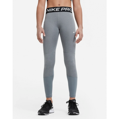 Nike NIKE Pro Long Tights Grey - Girls