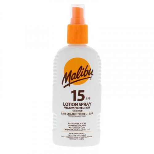 Malibu Lotion Spray SPF15 200ml