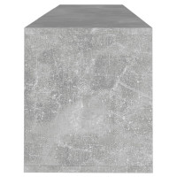 Produktbild för TV-bänk betonggrå 120x30x40,5 cm konstruerat trä