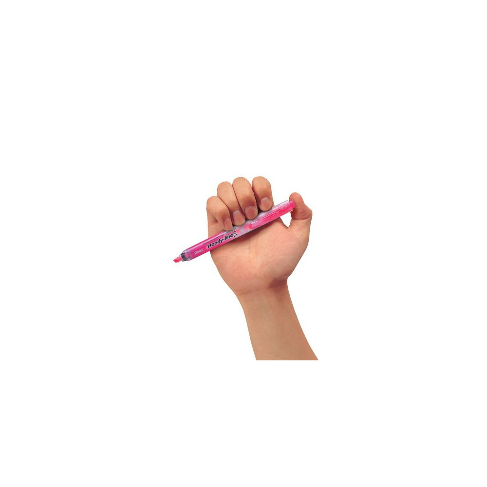 Produktbild för Överstrykningspenna PENTEL Clicker rosa