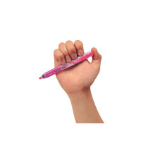 Produktbild för Överstrykningspenna PENTEL Clicker rosa