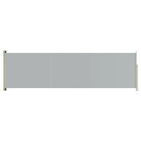 Produktbild för Infällbar sidomarkis 180x600 cm grå