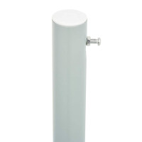Produktbild för Infällbar sidomarkis 200x600 cm gräddvit