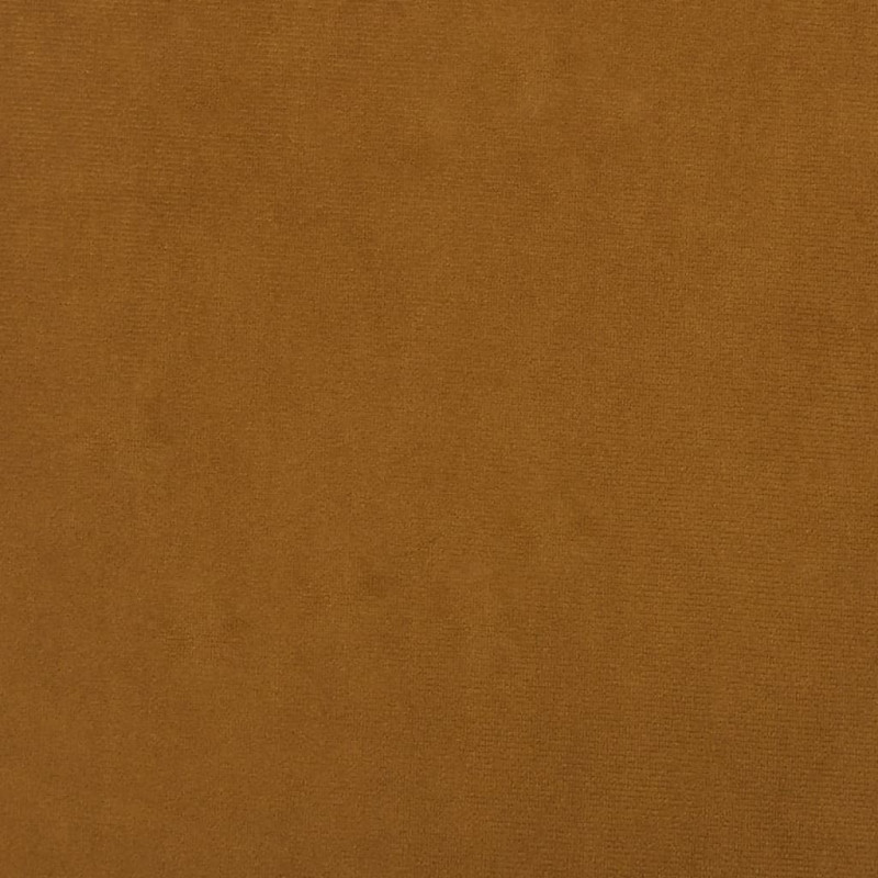 Produktbild för Gungstol med fotpall brun sammet