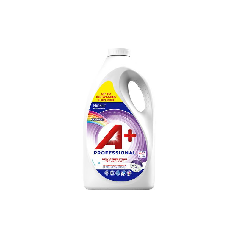Produktbild för Tvättmedel A+ Professional Color 5,005L