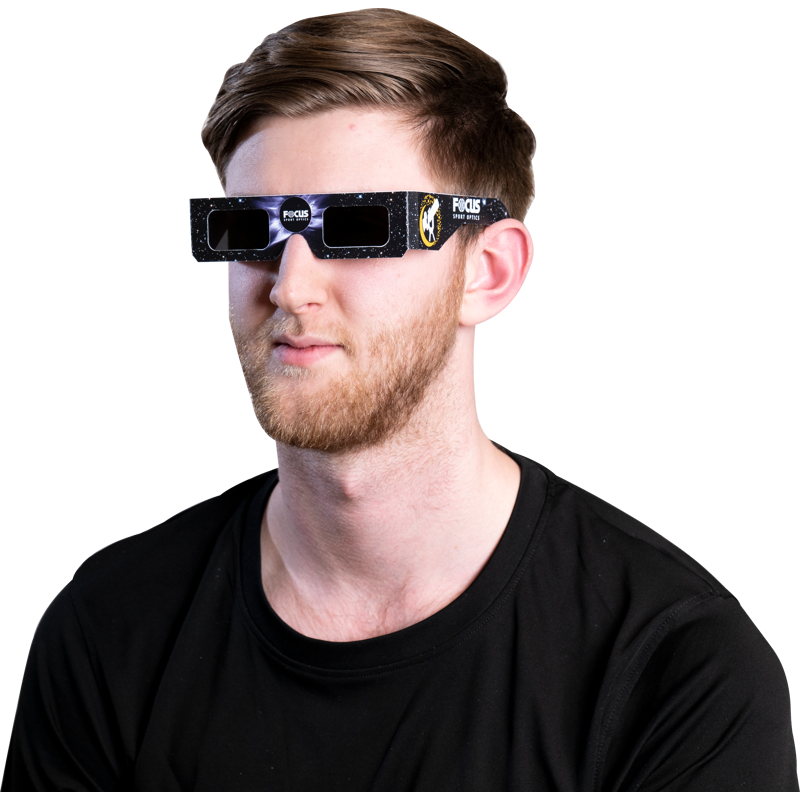 Produktbild för Focus Sports Optics Solar Eclipse glasses